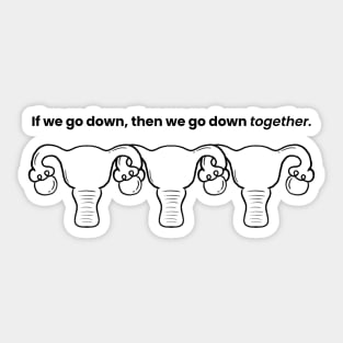 If we go down Sticker